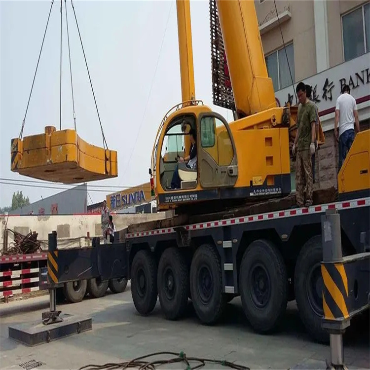 西工当地吊车出租|机器吊装|75吨|工厂搬迁服务